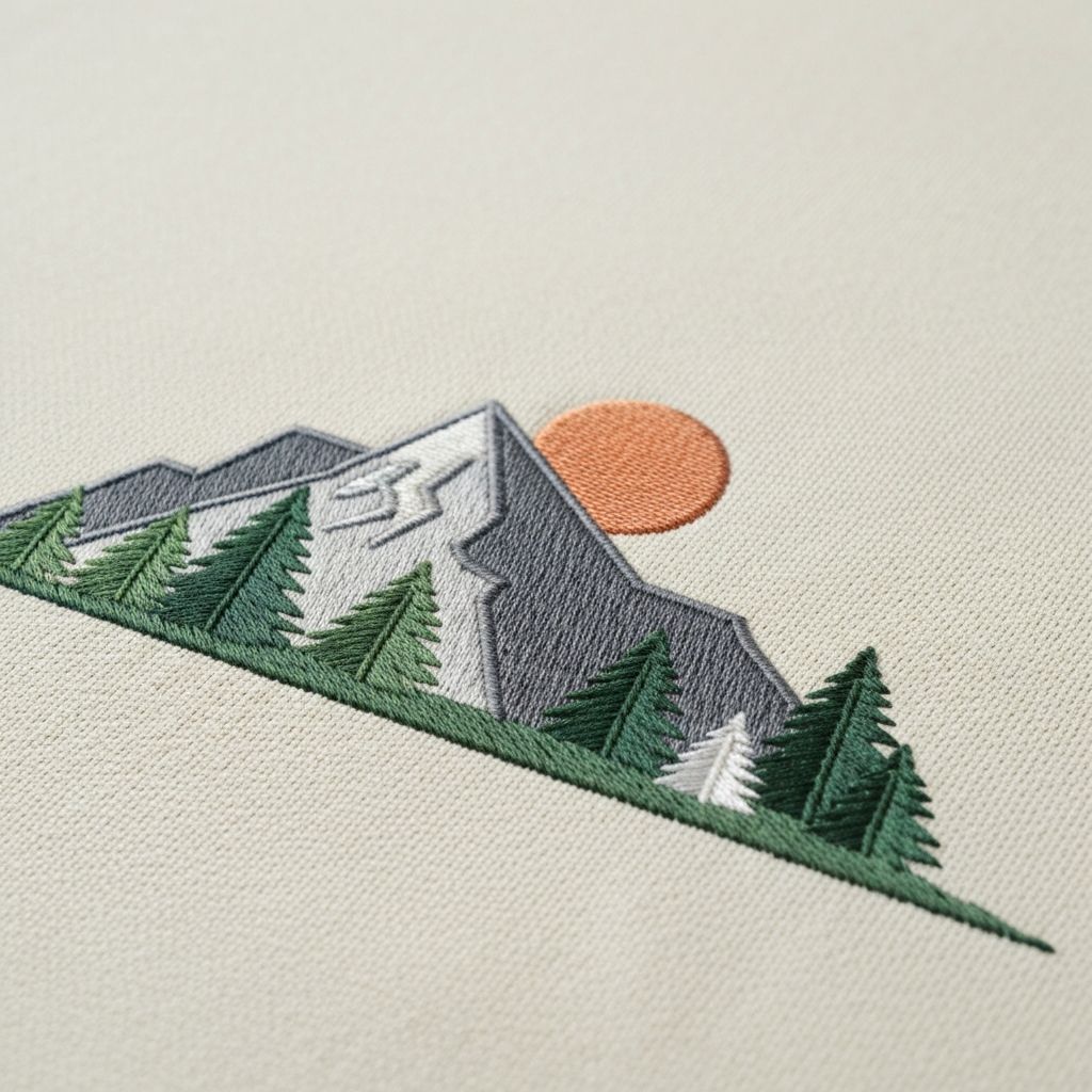 Nordic Mountain Landscape