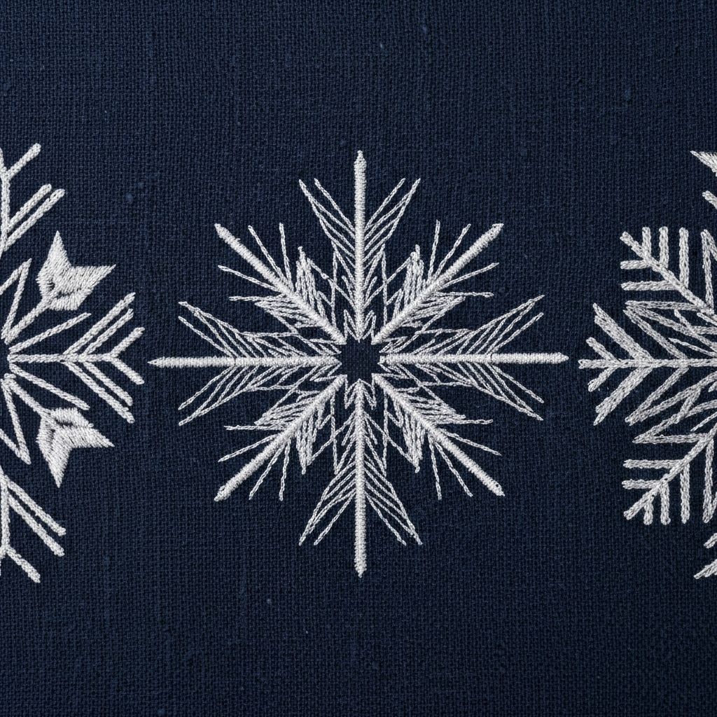 Winter Snowflakes Set